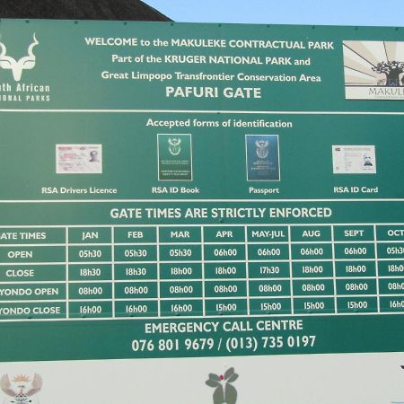 Pafuri Gate Guesthouse Mabalingwe Game Reserve Eksteriør bilde